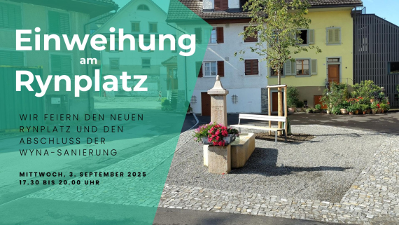 Einweihungsfeier am Rynplatz